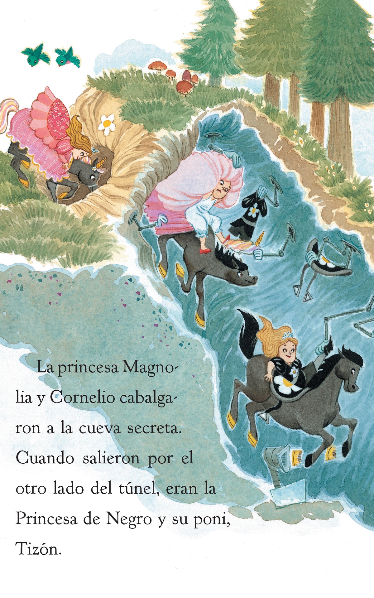 La Princesa de Negro y los conejitos hambrientos / The Princess in Black and the Hungry Bunny Horde interior 3 (ISBN 9781644730911)