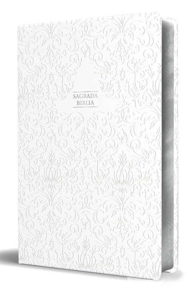 Biblia Católica en español. Boda, bautizo, primera comunión, confirmación y cumpleaños. Caja blanca regalo / Catholic Bible. Spanish-Language, Leathersoft, cover (ISBN 9781644731635)