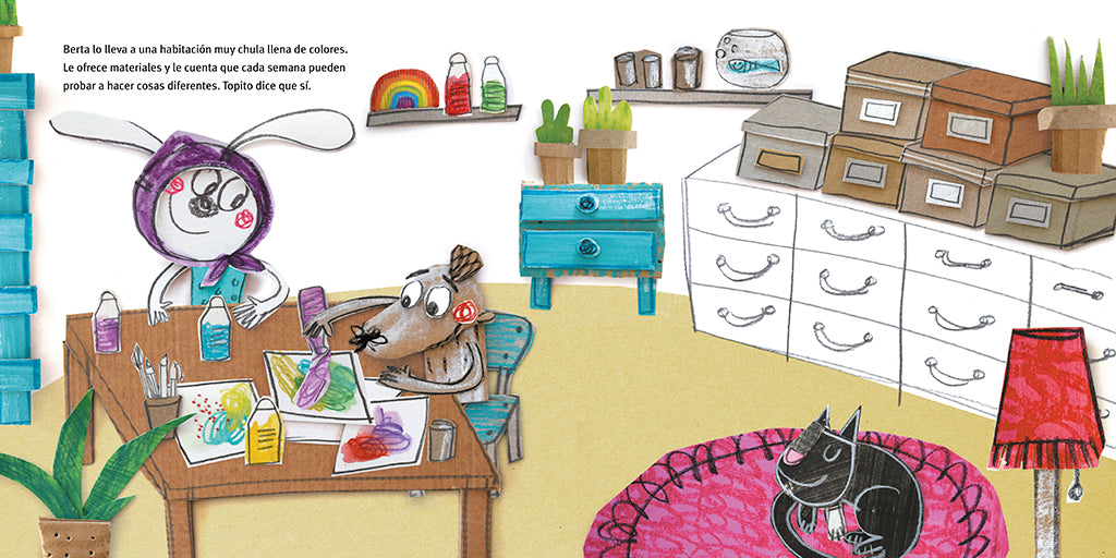 Topito terremoto / Little Mole Quake interior 3 (ISBN 9781644731949)