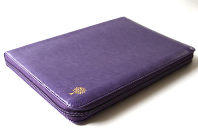 Biblia Reina Valera 1960 Tamaño grande, letra grande piel morada con cremallera / Spanish Holy Bible RVR 1960 Large Size Large Print Purple Leather with Zipper interior 1 (ISBN 9781644732229)