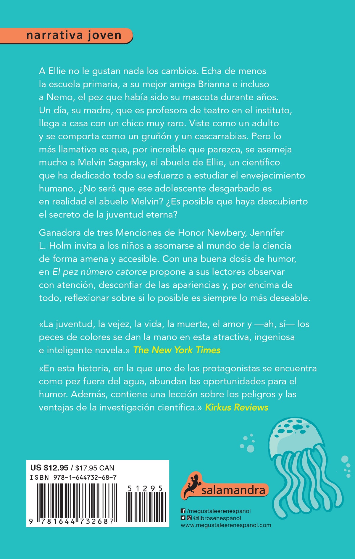 El pez número catorce / The Fourteenth Goldfish interior 1 (ISBN 9781644732687)