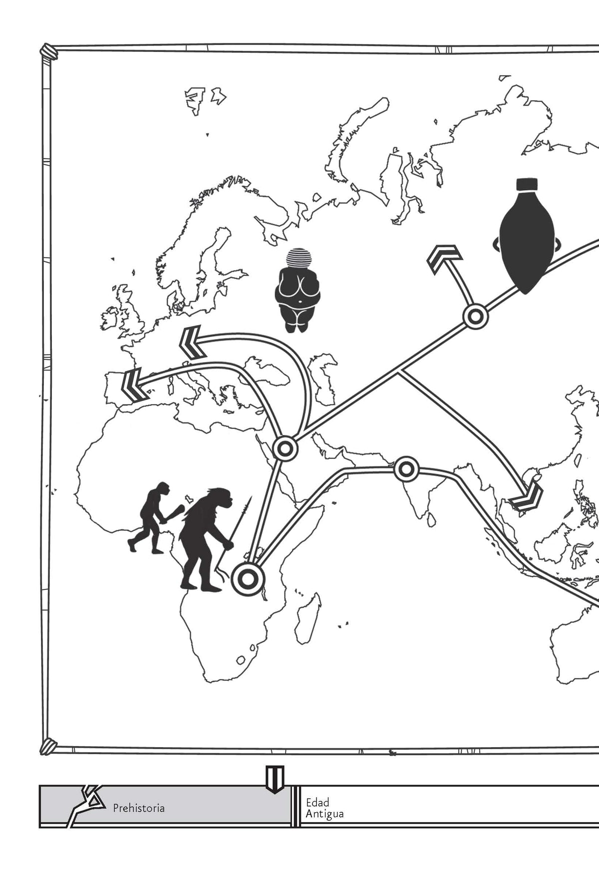 La historia del mundo en 25 historias / The History of the World in 25 Stories interior 8 (ISBN 9781644733066)