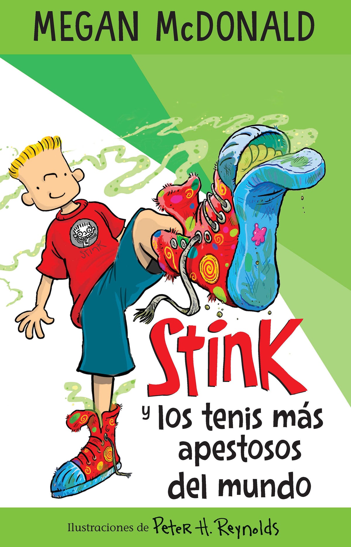 Stink y los tenis más apestosos del mundo/ Stink and the World's Worst Super-Stinky Sneakers cover (ISBN 9781644733479)