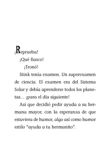 Stink superhéroe del sistema solar/ Stink: Solar System Superhero interior 2 (ISBN 9781644733493)