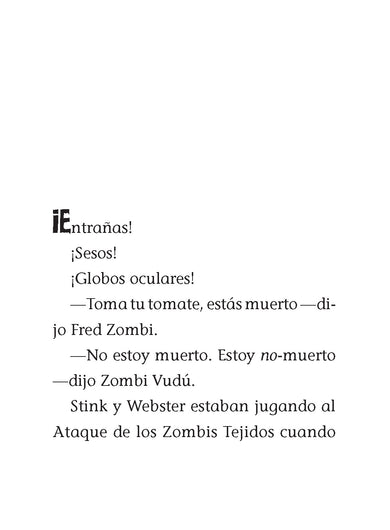 Stink y la Marcha Zombi a la Medianoche / Stink and the Midnight Zombie Walk interior 2 (ISBN 9781644733561)