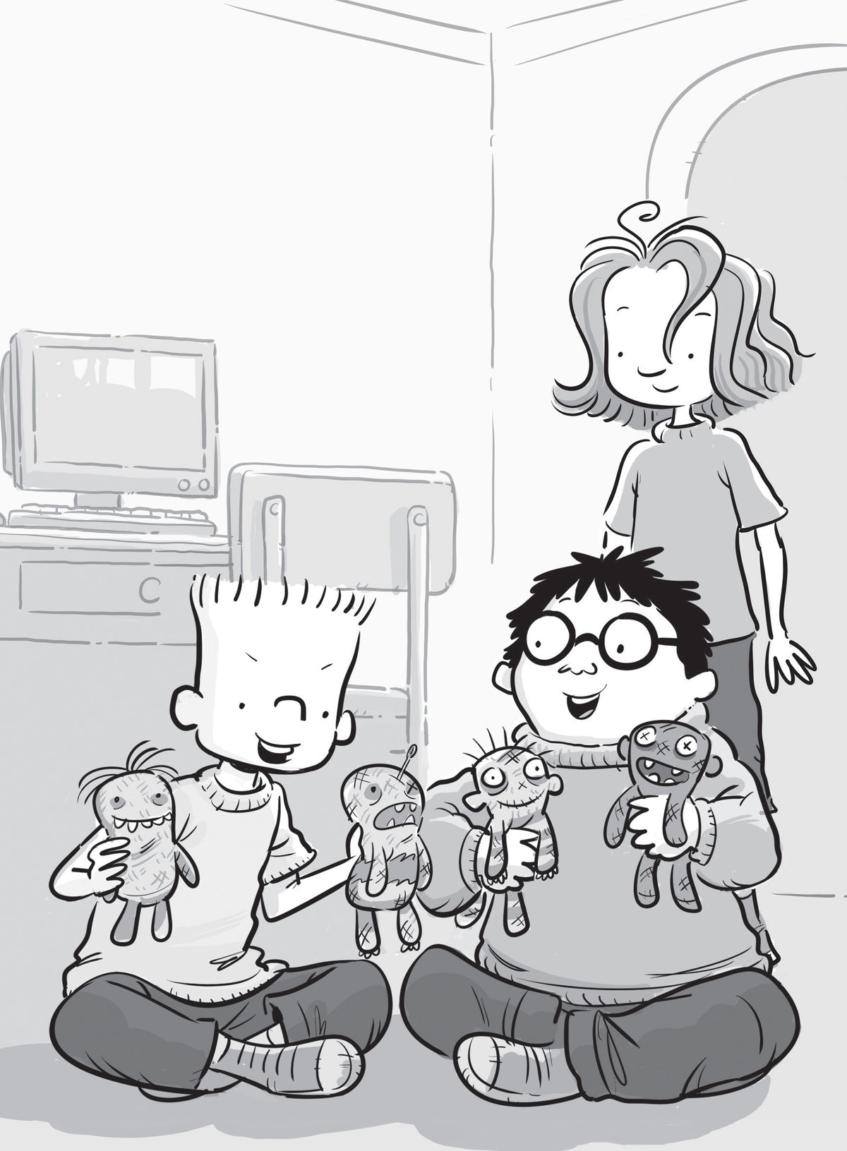 Stink y la Marcha Zombi a la Medianoche / Stink and the Midnight Zombie Walk interior 4 (ISBN 9781644733561)