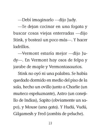 Stink y la pijamada tiburón / Stink and the Shark Sleepover interior 3 (ISBN 9781644733585)