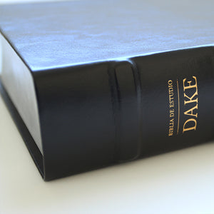 RVR 1960 Biblia de estudio Dake, tamaño grande, piel negra / Spanish RVR 1960 Dake Study Bible, Large Size, Black Leather interior 3 (ISBN 9781644733677)