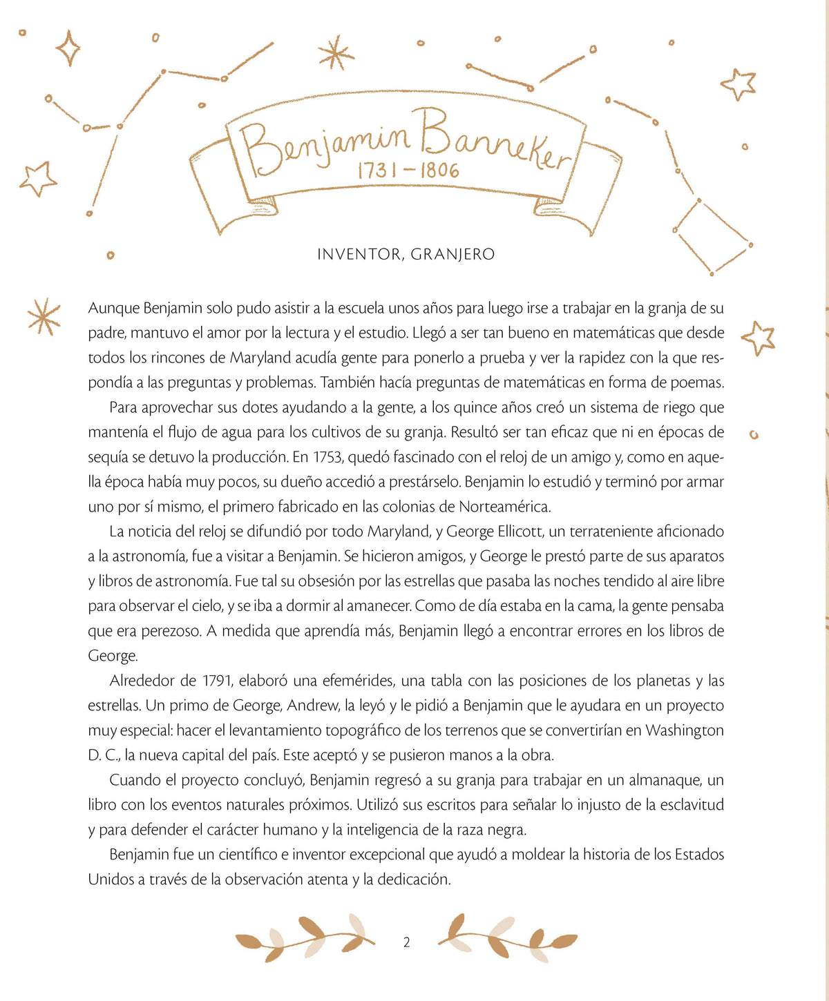 Pequeños héroes: hombres extraordinarios de la historia afroamericana / Little Legends: Exceptional Men in Black History interior 8 (ISBN 9781644733813)