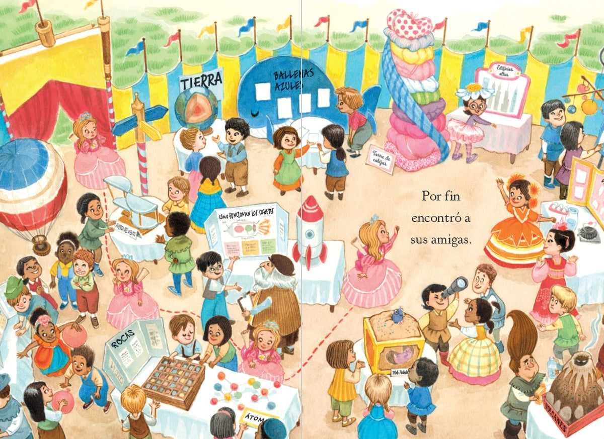 La Princesa de Negro y la feria de ciencias / The Princess in Black and the Science Fair Scare interior 3 (ISBN 9781644733820)