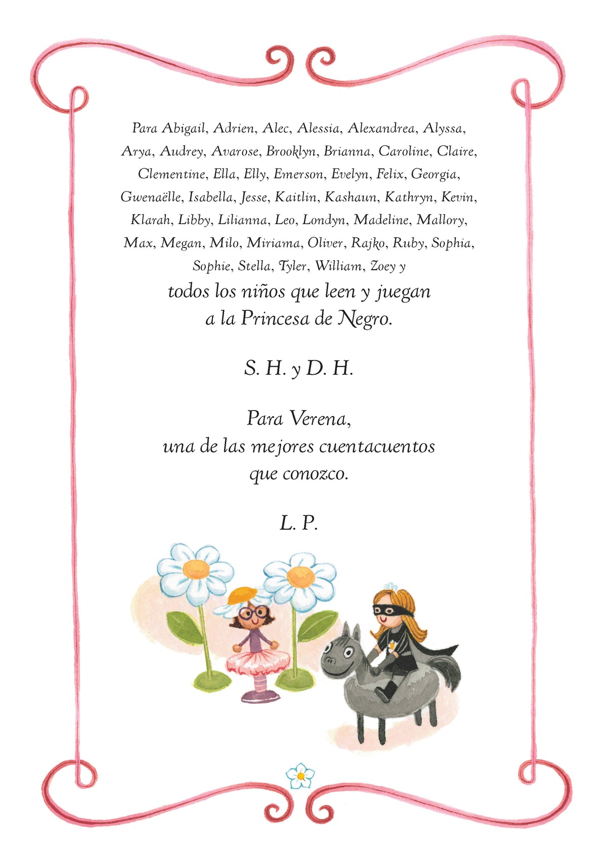 La Princesa de Negro y la cita misteriosa / The Princess in Black and the Mysterious Playdate interior 1 (ISBN 9781644733837)