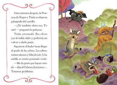 La Princesa de Negro y la batalla del baño / The Princess in Black and the Bathtime Battle interior 2 (ISBN 9781644733844)