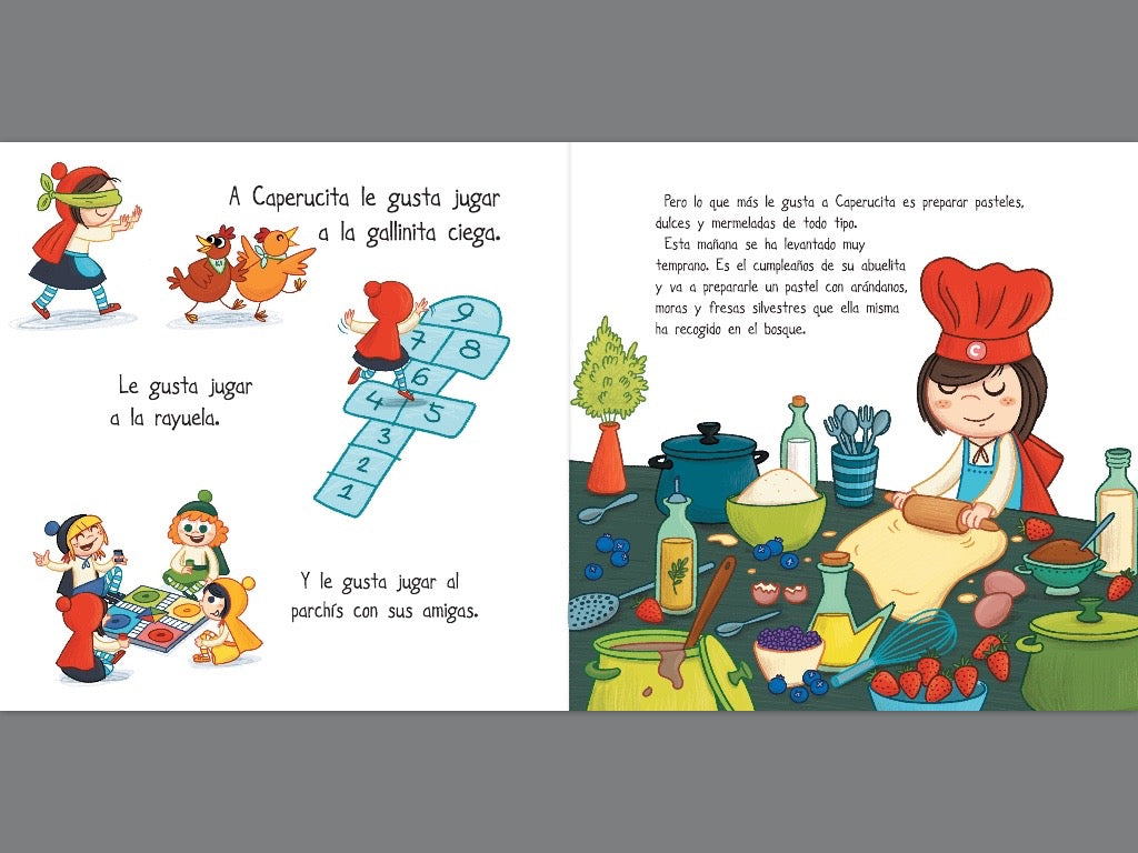 Las 10 cestas de Caperucita / Little Red Riding Hood's 10 Baskets interior 3 (ISBN 9781644734391)