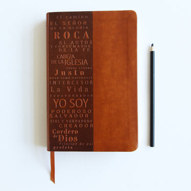 Biblia RVR60 letra grande tamaño manual, simil piel canela con nombres de Dios / Spanish Bible RVR60 Handy Size Large Print Leather soft Brown with Names of Go interior 8 (ISBN 9781644734957)
