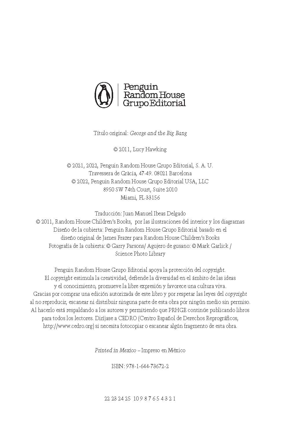 El origen del universo / George and the Big Bang interior 2 (ISBN 9781644736722)