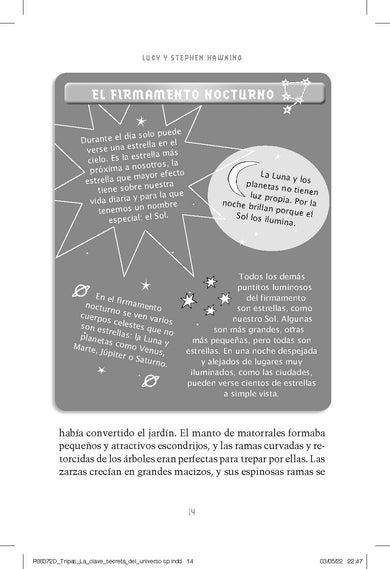 La clave secreta del universo: Una maravillosa aventura por el cosmos / George's Secret Key to the Universe interior 8 (ISBN 9781644736739)