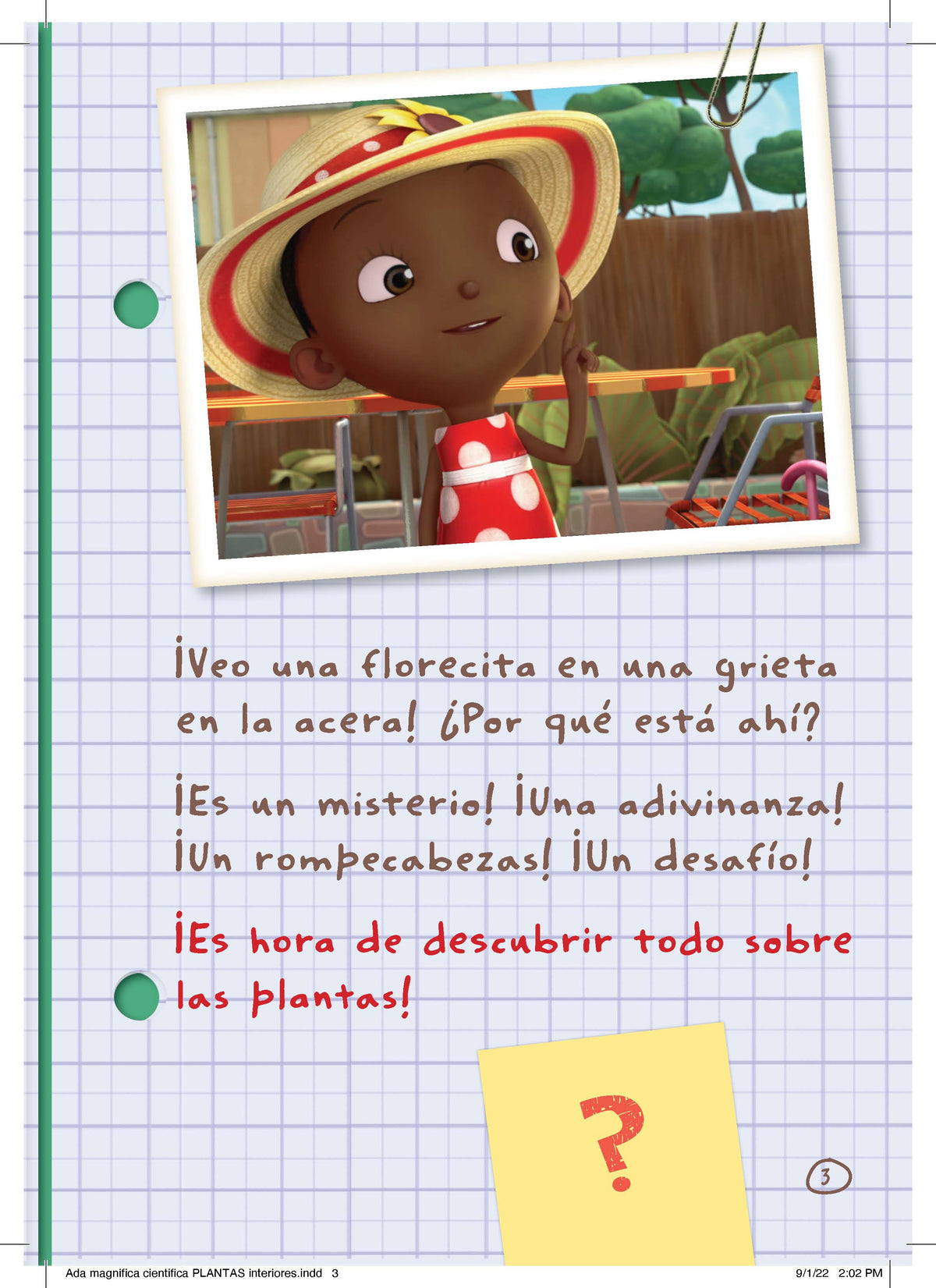 Ada Magnífica, científica investiga: Todo sobre las plantas / The Why Files: Plants interior 3 (ISBN 9781644737033)