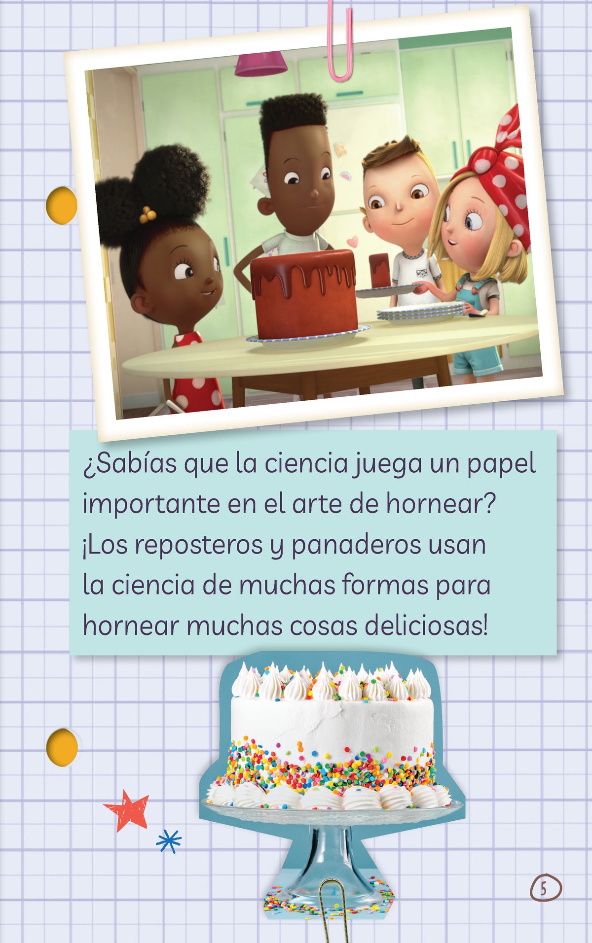 Ada Magnífica, científica investiga: Todo sobre hornear / The Why Files: Baking interior 3 (ISBN 9781644737057)