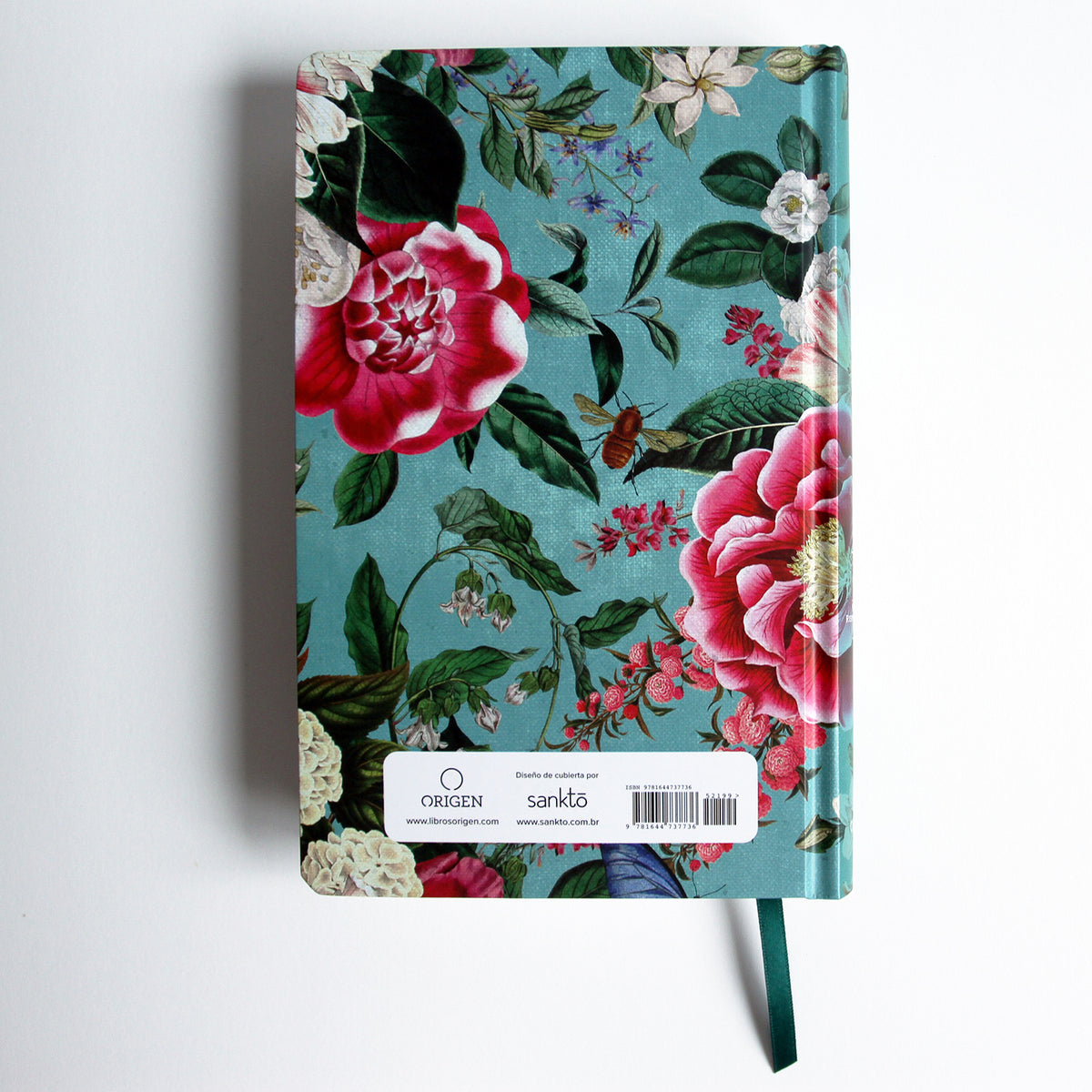 Biblia RVR 1960 letra grande tamaño manual, tapa dura Jardin de flores / Spanish Bible RVR 1960 Handy Size Large Print Hardcover Garden of Flowers interior 1 (ISBN 9781644737736)