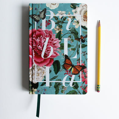 Biblia RVR 1960 letra grande tamaño manual, tapa dura Jardin de flores / Spanish Bible RVR 1960 Handy Size Large Print Hardcover Garden of Flowers interior 2 (ISBN 9781644737736)