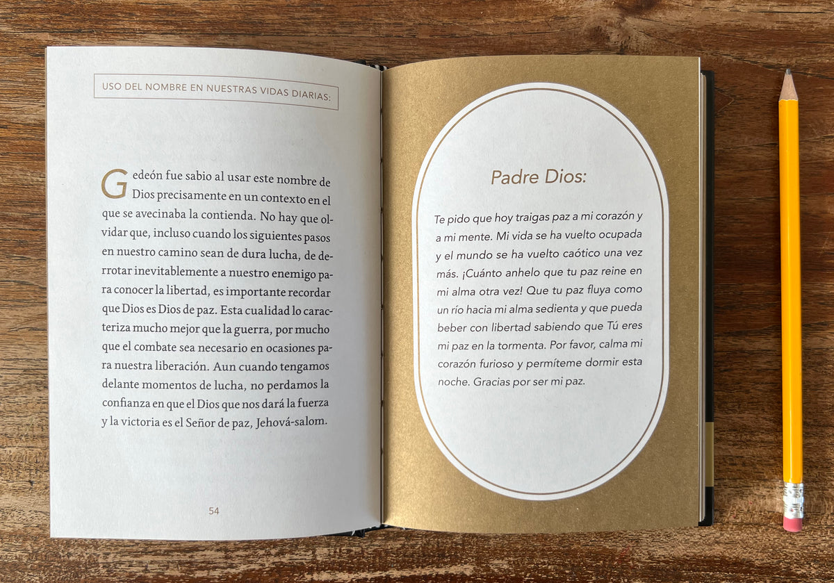 Orando los nombres de Dios / Praying the Names of God interior 2 (ISBN 9781644737804)