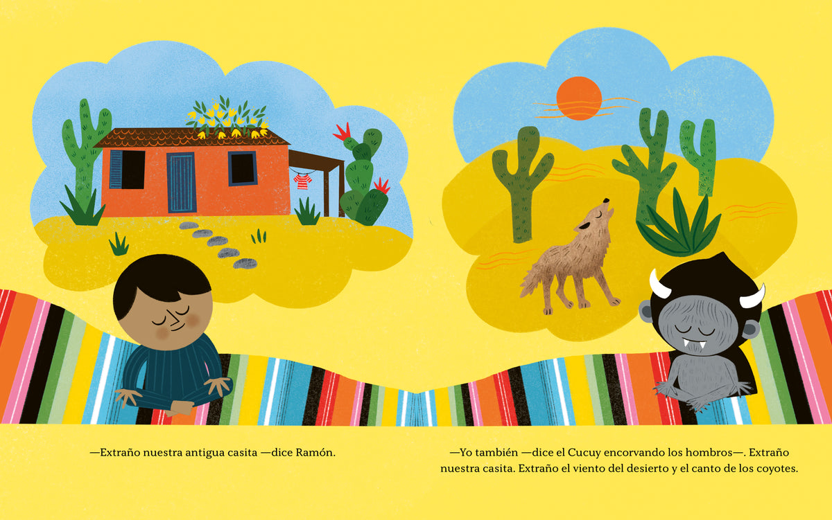 ¡El Cucuy también tiene miedo! / El Cucuy Is Scared, Too! interior 2 (ISBN 9781644738214)