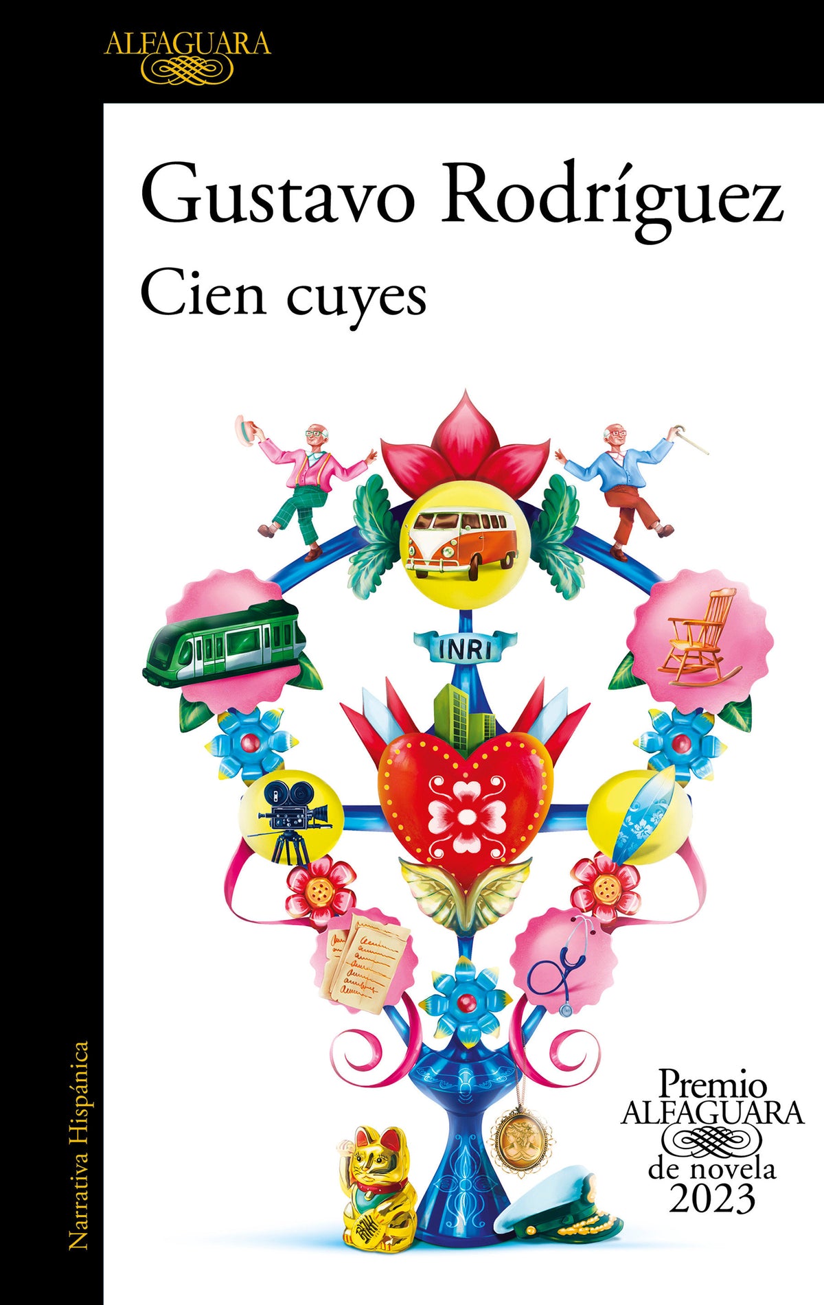 Cien cuyes (Premio Alfaguara 2023) / One Hundred Guinea Pigs cover (ISBN 9781644738412)