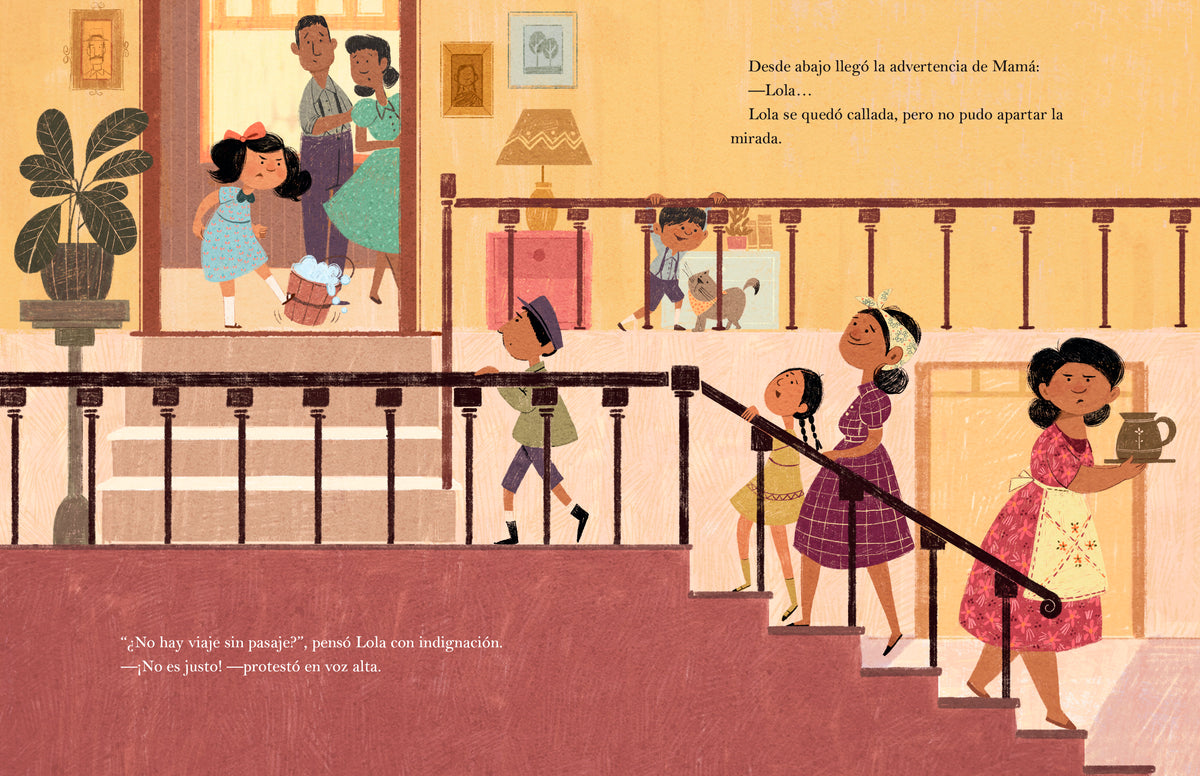 Lola protesta: Una historia inspirada en la infancia de Dolores Huerta / Lola Ou t Loud: Inspired by the Childhood of Activist Dolores Huerta interior 2 (ISBN 9781644738498)