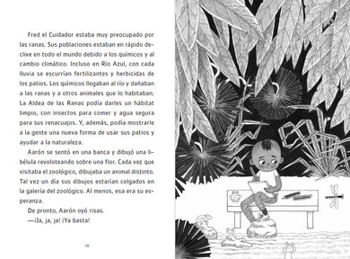 Aarón soñador y la serpiente sigilosa / Aaron Slater and the Sneaky Snake interior 1 (ISBN 9781644738559)