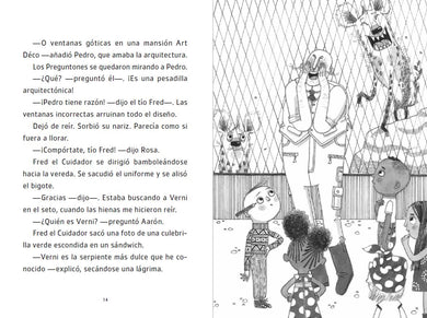 Aarón soñador y la serpiente sigilosa / Aaron Slater and the Sneaky Snake interior 3 (ISBN 9781644738559)