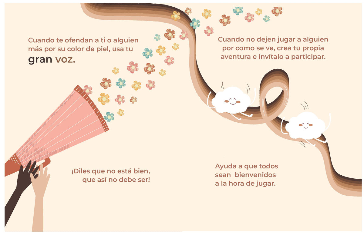 Nuestra piel arcoíris / Our Rainbow-Colored Skin interior 2 (ISBN 9781644738764)