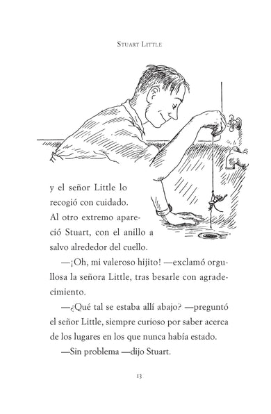 Stuart Little (Spanish Edition) interior 2 (ISBN 9781644739020)