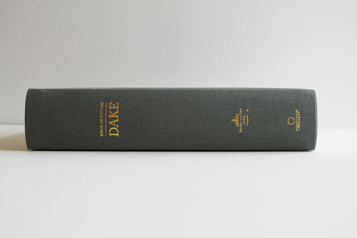 RVR 1960 Biblia de estudio Dake, tamaño grande, Tapa dura, Negra / Spanish RVR 1960 Dake Study Bible, Large Size, Black Hardcover interior 2 (ISBN 9781644739617)