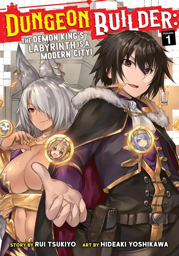 Dungeon Builder: The Demon King's Labyrinth is a Modern City! (Manga) Vol. 1-Graphic novel / Comic book / Manga: genres-買書書 BuyBookBook