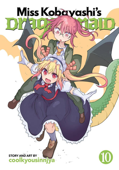 Miss Kobayashi's Dragon Maid Vol. 10-Manga and East Asian style / tradition comic books-買書書 BuyBookBook