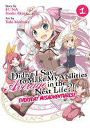Didn't I Say to Make My Abilities Average in the Next Life?! Everyday Misadventures! (Manga) Vol. 1-Graphic novel / Comic book / Manga: genres-買書書 BuyBookBook