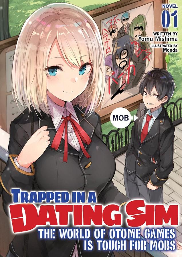Trapped in a Dating Sim: The World of Otome Games is Tough for Mobs (Light Novel) Vol. 1-Graphic novels/ Comic books/ Manga/ Cartoons-買書書 BuyBookBook