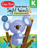 Smart Start: Sight Words & High-Frequency Words, Kindergarten Workbook-買書書 BuyBookBook