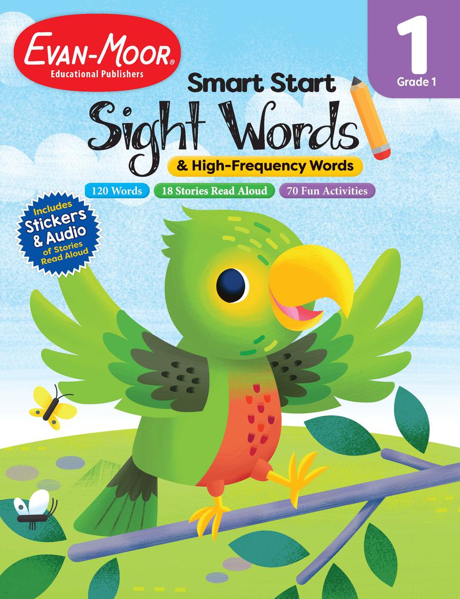 Smart Start: Sight Words & High-Frequency Words, Grade 1 Workbook-買書書 BuyBookBook