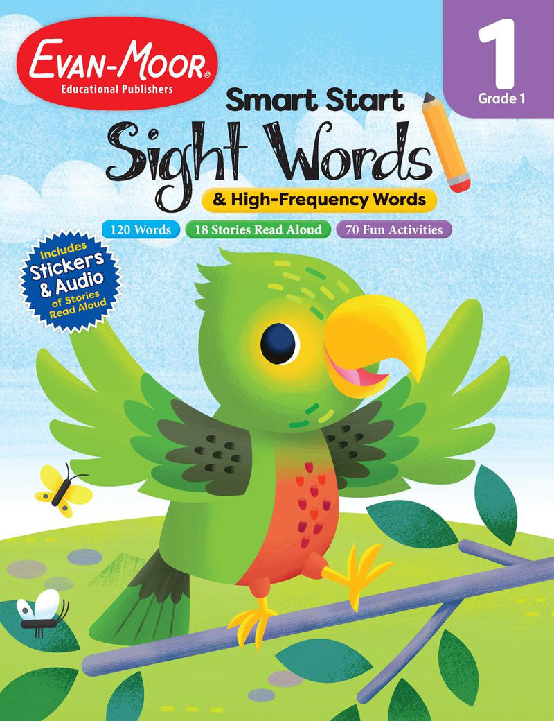 Smart Start: Sight Words & High-Frequency Words, Grade 1 Workbook-買書書 BuyBookBook