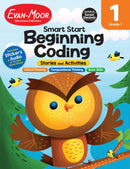 Smart Start: Beginning Coding Stories and Activities, Grade 1 Workbook-買書書 BuyBookBook