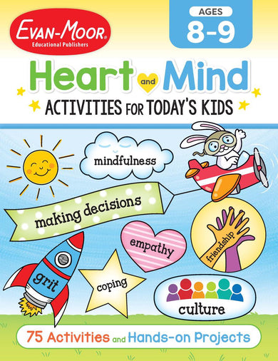 Heart and Mind Activities for Today's Kids Workbook, Age 8 - 9-買書書 BuyBookBook
