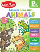 Animals, PreK Workbook-買書書 BuyBookBook