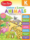 Animals, Kindergarten Workbook-買書書 BuyBookBook