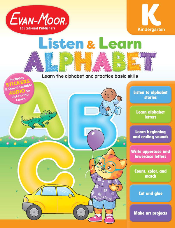 Alphabet, Kindergarten Workbook-買書書 BuyBookBook
