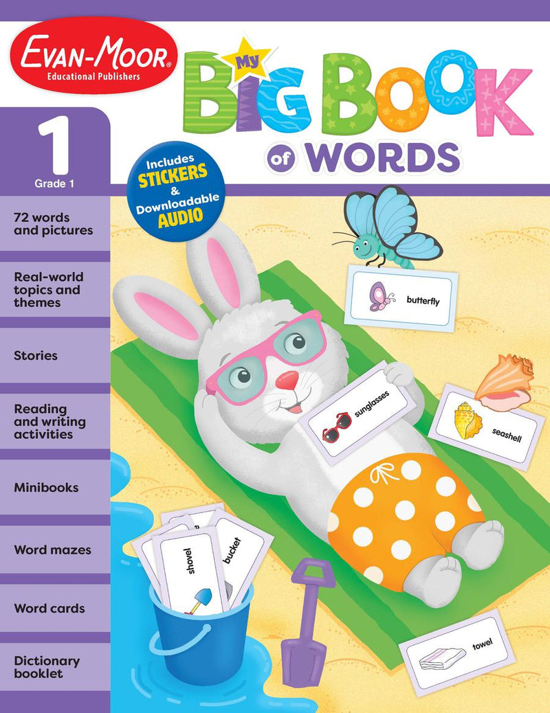 My Big Book of Words, Grade 1 Workbook-買書書 BuyBookBook