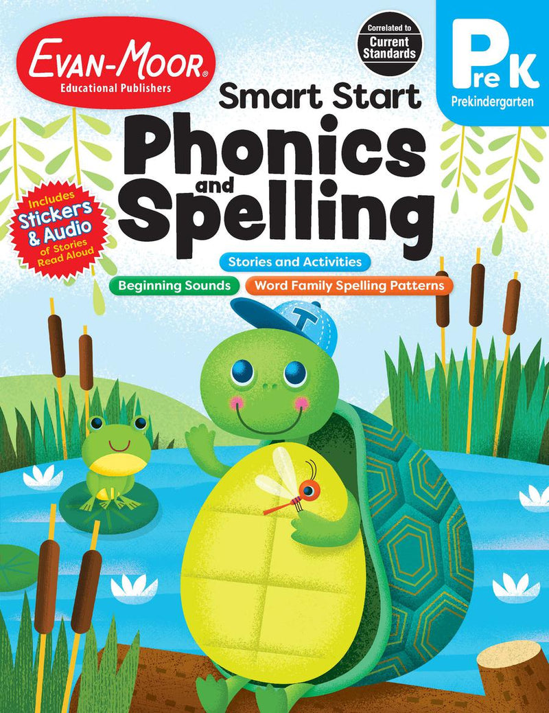 Smart Start: Phonics and Spelling, Grade PreK Workbook-買書書 BuyBookBook