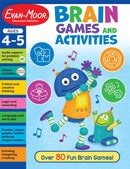 Brain Games and Activities, Age 4 - 5 Workbook-買書書 BuyBookBook