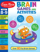 Brain Games and Activities, Age 8 - 9 Workbook-買書書 BuyBookBook