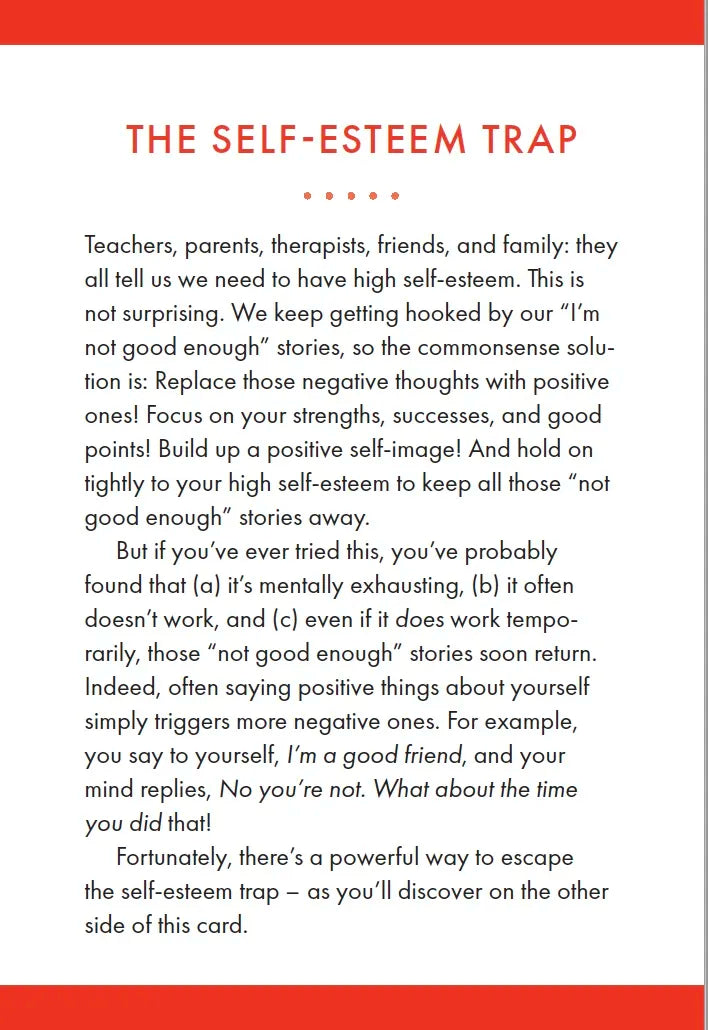 The Happiness Trap Cards US - Cards